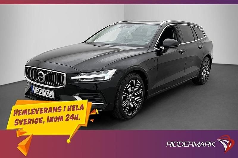 Svart Begagnad 2019 Volvo V60 Inscription Kombi | 314 800 kr (Bra pris) - Bild 1/3