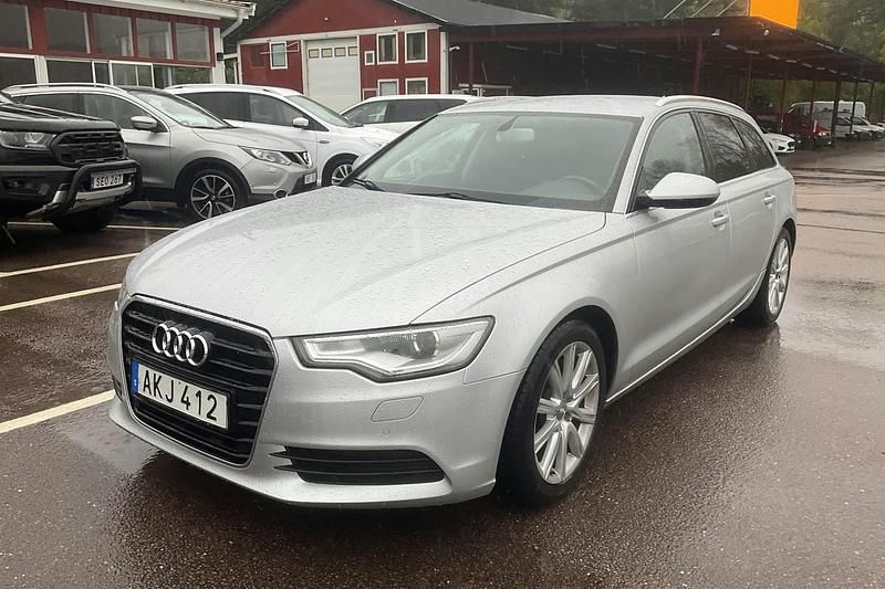 Silver Begagnad 2014 Audi A6 Proline Kombi | 139 000 kr (Marknadspris) - Bild 1/4