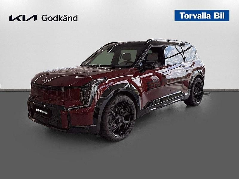 Röd Begagnad 2024 Kia EV9 GT-Line SUV | 809 900 kr (Marknadspris) - Bild 1/4