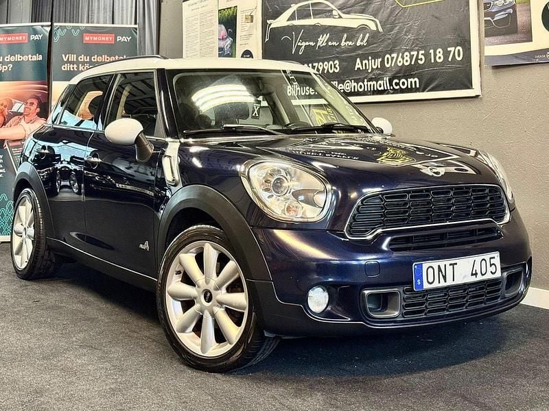 Blå Begagnad 2012 Mini Cooper SD Countryman SUV | 89 900 kr - Bild 1/4