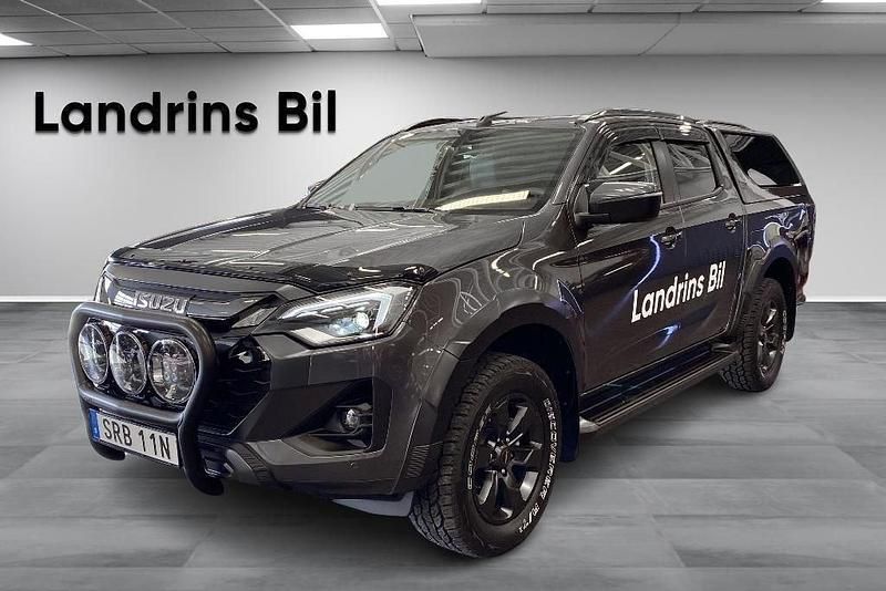 Grå (obsidian gray metallic) Begagnad 2024 Isuzu D-Max Pickup | 786 250 kr - Bild 1/4