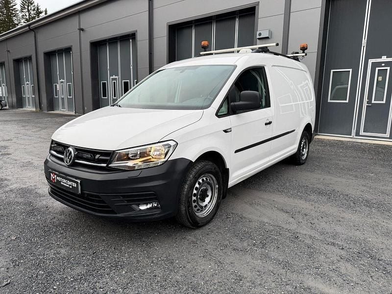 Vit Begagnad 2020 VW Caddy Maxi Minibuss | 229 900 kr (Marknadspris) - Bild 1/4
