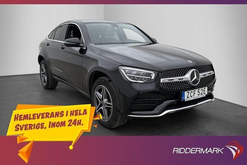 Svart Begagnad 2021 Mercedes GLC300 AMG Sportkupé | 469 900 kr (Marknadspris) - Bild 1/3