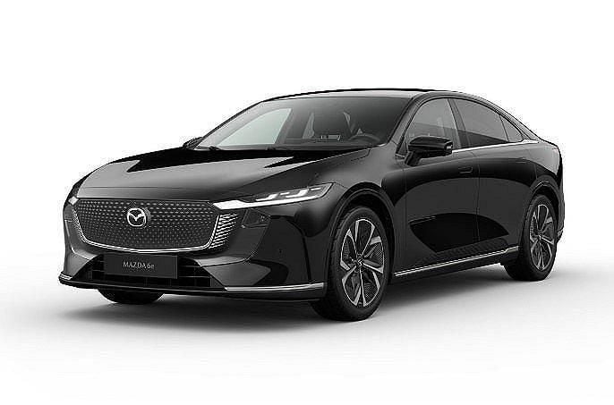 Jet black mica (41w) Ny 2025 Mazda 6e Takumi-Line Sedan | 508 400 kr - Bild 1/1
