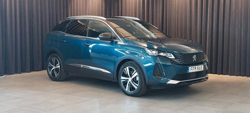 Svart Begagnad 2020 Peugeot 3008 SUV | 379 500 kr - Bild 1/4