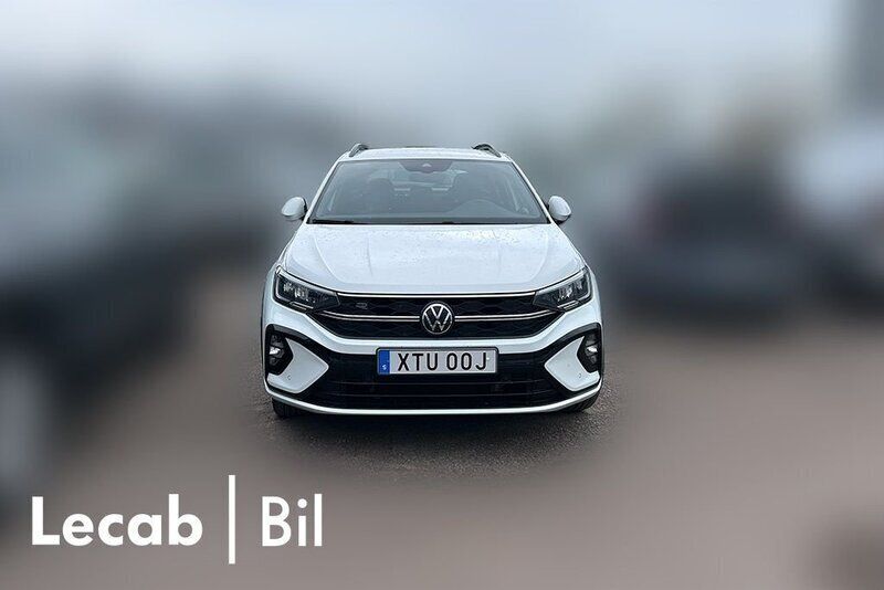 Vit (pure white) Begagnad 2022 VW Taigo R-line SUV | 229 500 kr (Marknadspris) - Bild 1/1