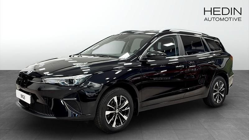 Svart Begagnad 2022 MG MG5 EV Comfort Kombi | 184 900 kr (Marknadspris) - Bild 1/4