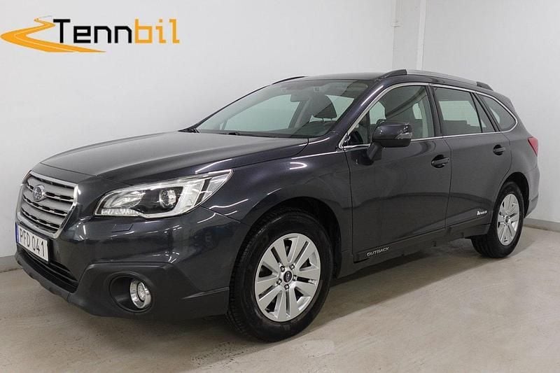 Mörkgrå (grå) Begagnad 2016 Subaru Outback SUV | 188 900 kr (Bra pris) - Bild 1/4