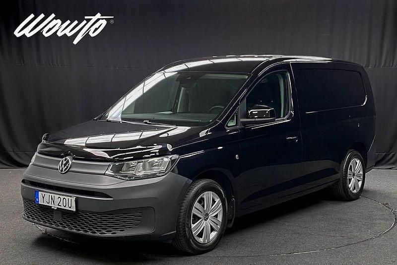 Svart Begagnad 2022 VW Caddy Maxi Minibuss | 234 800 kr (Superpris) - Bild 1/3