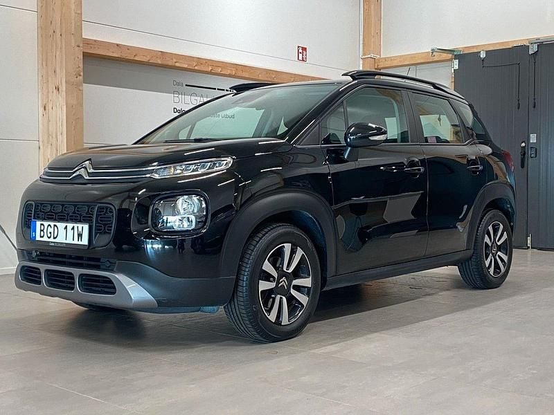 Svart Begagnad 2019 Citroën C3 Aircross Feel SUV | 129 000 kr (Bra pris) - Bild 1/4