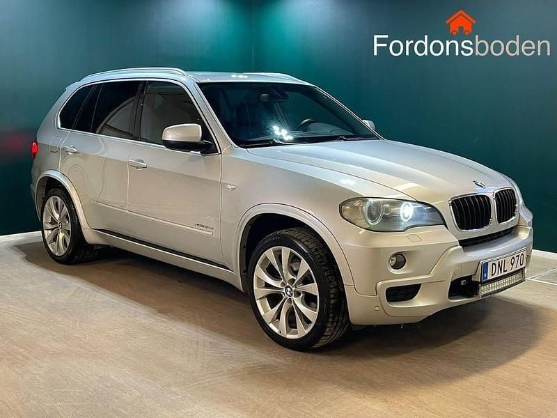 Begagnad BMW X5 M Sport 235 HK (172 kW) 2010 Ljusgrå SUV