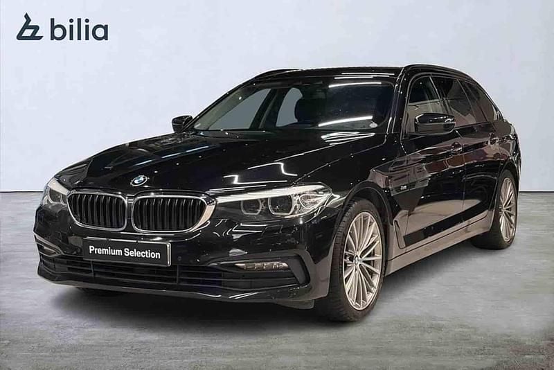 Begagnad BMW 520 2018 Svart Kombi