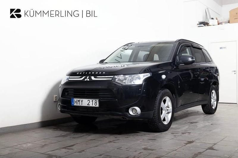Begagnad Mitsubishi Outlander 151 HK (111 kW) 2012 Svart SUV