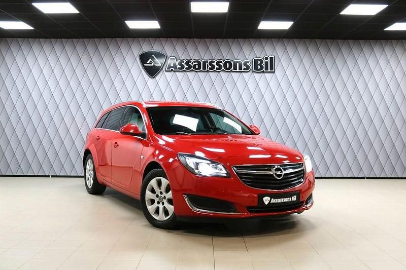 Röd Begagnad 2016 Opel Insignia Business Kombi | 119 000 kr (Lite dyr) - Bild 1/4