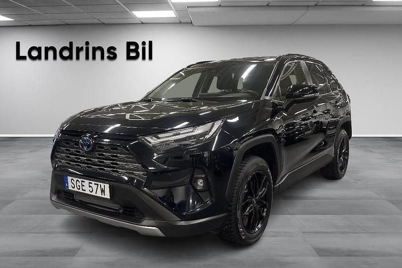 Svart Begagnad 2022 Toyota RAV4 Hybrid Executive SUV | 329 000 kr (Marknadspris) - Bild 1/4