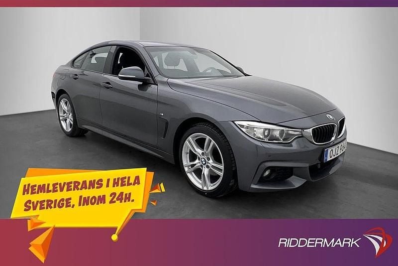 Grå Begagnad 2017 BMW 420 Gran Coupé M Sport Sportkupé | 238 900 kr - Bild 1/3