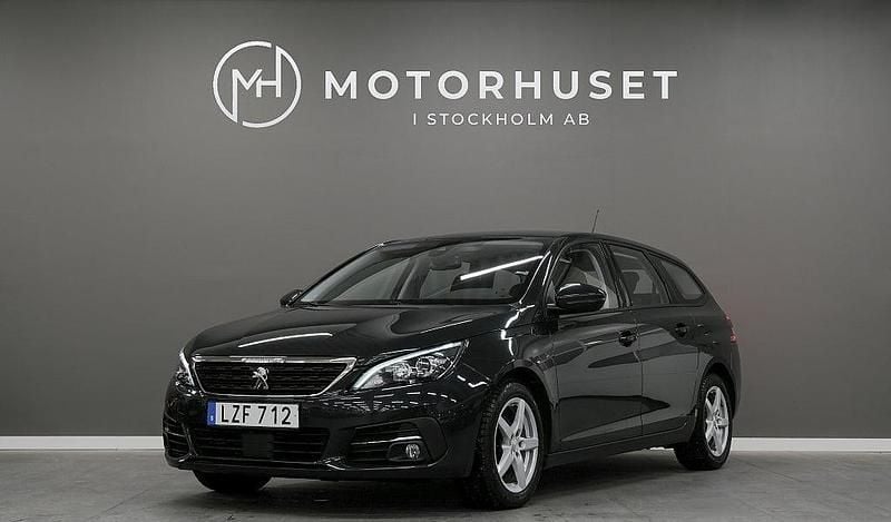 Begagnad Peugeot 308 SW 131 HK (96 kW) 2018 Grå Kombi