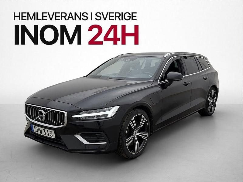 Begagnad Volvo V60 Inscription 253 HK (186 kW) 2019 Svart Kombi