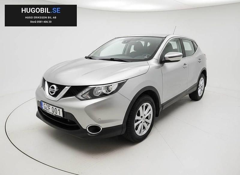 Silver Begagnad 2015 Nissan Qashqai N-Connecta SUV | 129 500 kr (Dyr) - Bild 1/4