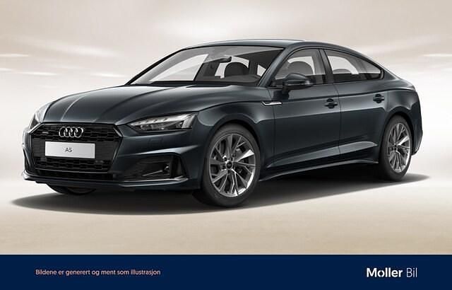 Manhattangrå metallic Begagnad 2020 Audi A5 Sportback Advanced Plus Halvkombi | 344 900 kr (Dyr) - Bild 1/4
