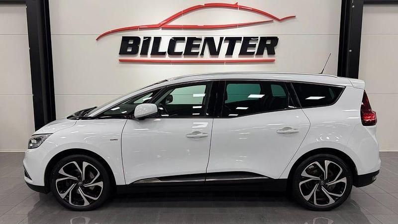 Vit Begagnad 2018 Renault Grand Scénic IV Minibuss | 164 900 kr (Marknadspris) - Bild 1/3