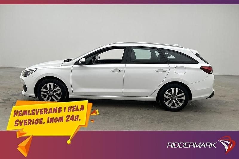 Begagnad Hyundai i30 Trend 140 HK (102 kW) 2019 Vit Kombi
