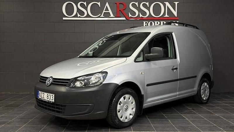 Silver Begagnad 2014 VW Caddy Minibuss | 59 800 kr (Dyr) - Bild 1/4