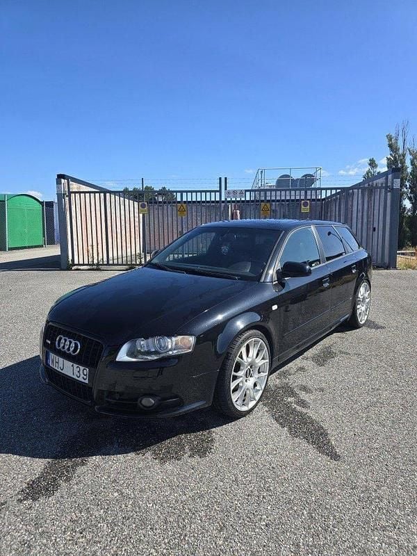 Svart Begagnad 2007 Audi A4 S-Line Kombi | 64 500 kr (Marknadspris) - Bild 1/4