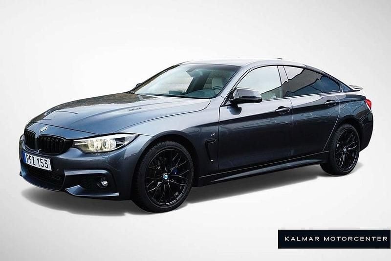 Grå Begagnad 2017 BMW 420 M Sport Sportkupé | 219 900 kr (Lite dyr) - Bild 1/4