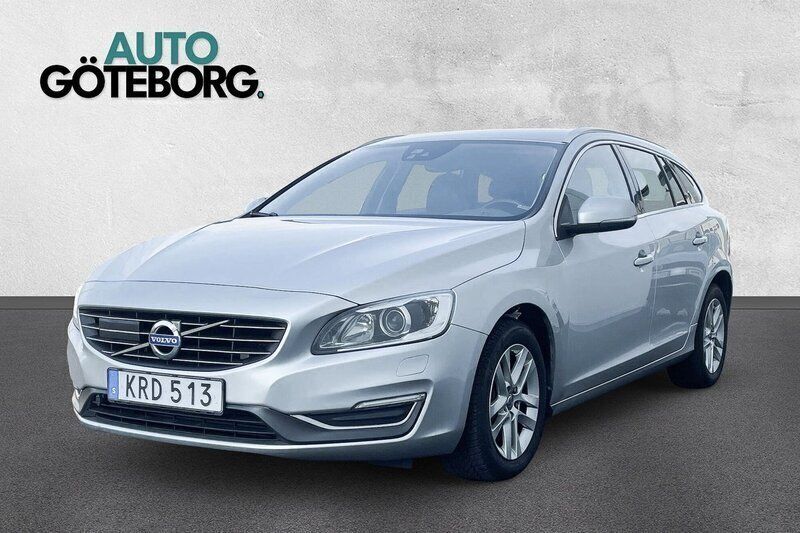 Silver Begagnad 2014 Volvo V60 Summum Kombi | 109 500 kr (Marknadspris) - Bild 1/4