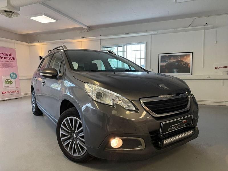 Mörkgrå Begagnad 2015 Peugeot 2008 SUV | 89 900 kr (Bra pris) - Bild 1/4