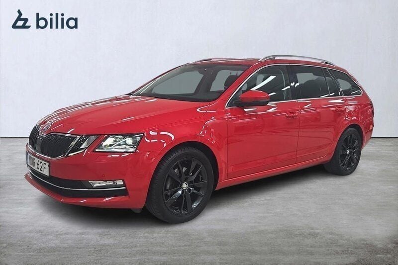 Röd Begagnad 2020 Skoda Octavia Kombi | 239 000 kr (Marknadspris) - Bild 1/3