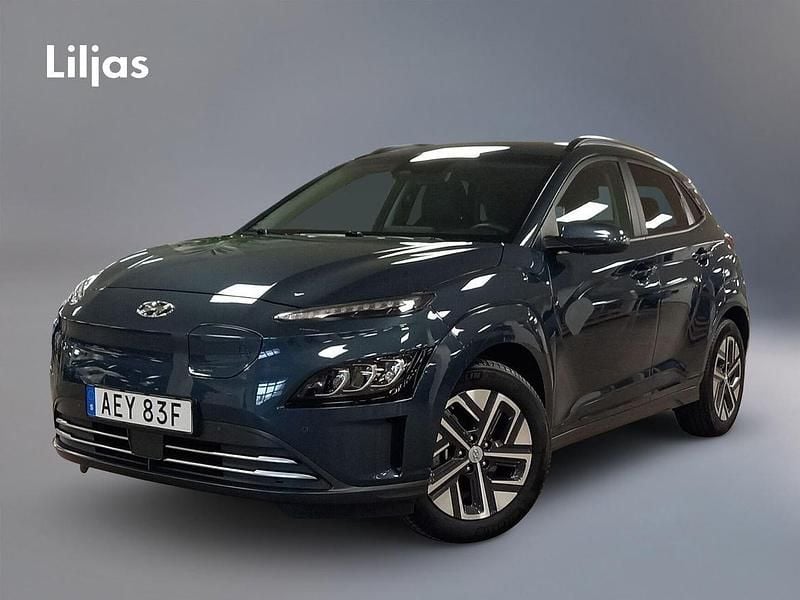 Blå Begagnad 2021 Hyundai Kona SUV | 205 000 kr (Marknadspris) - Bild 1/4