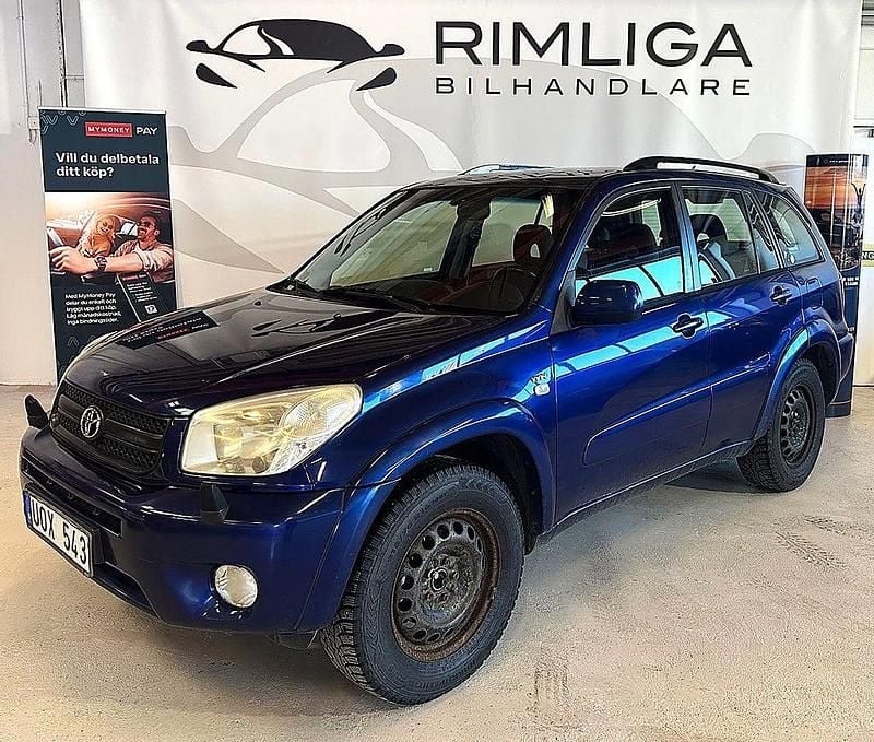 Blå Begagnad 2003 Toyota RAV4 SUV | 34 990 kr (Marknadspris) - Bild 1/4