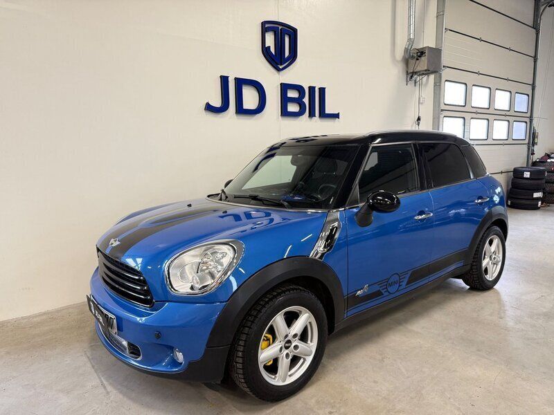 Blå Begagnad 2012 Mini Cooper D Countryman SUV | 89 900 kr (Bra pris) - Bild 1/4