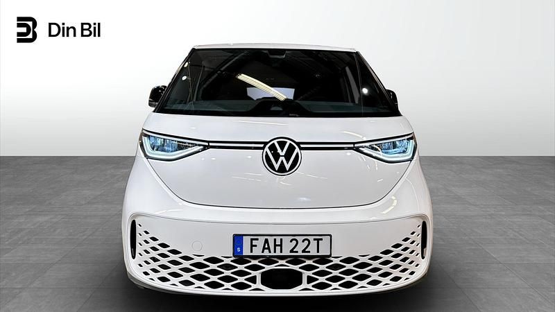 Ny VW ID. Buzz 210 kW (286 HK) 2026 Vit Minibuss