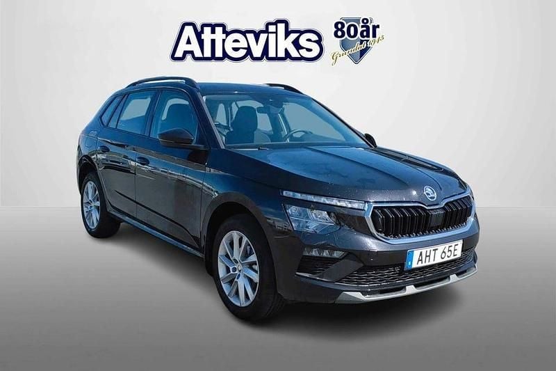 Svart Begagnad 2024 Skoda Kamiq Selection SUV | 238 900 kr (Marknadspris) - Bild 1/4