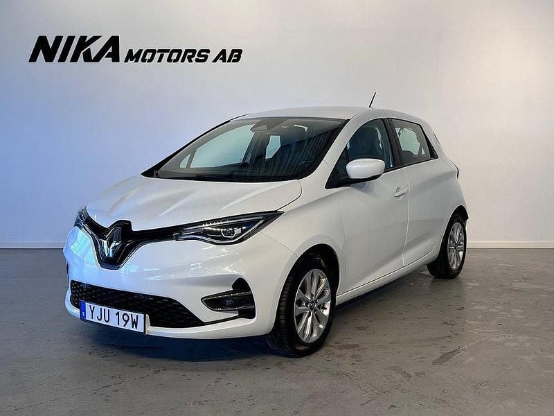 Vit Begagnad 2020 Renault Zoe Halvkombi | 109 900 kr (Marknadspris) - Bild 1/4