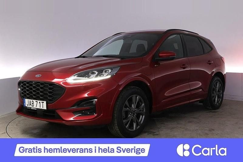 Röd Begagnad 2022 Ford Kuga ST-Line SUV | 284 990 kr (Dyr) - Bild 1/4
