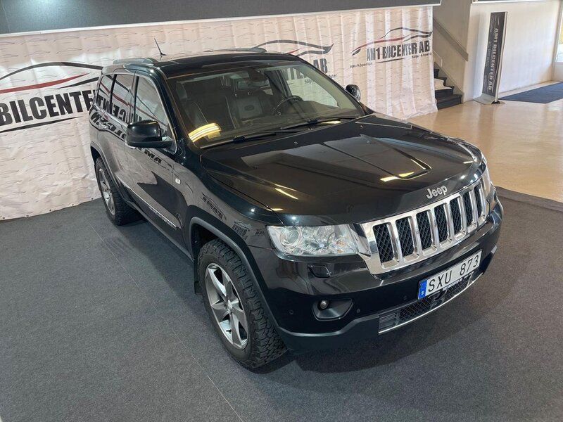 Begagnad Jeep Grand Cherokee 241 HK (177 kW) 2011 Svart SUV