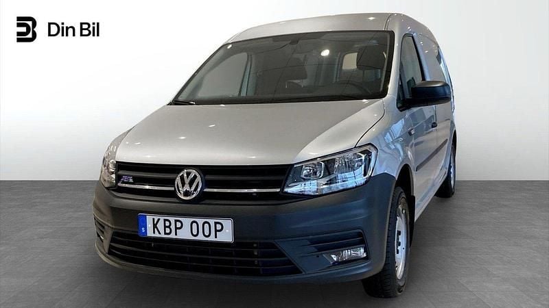 Grå (reflexsilver metallic) Begagnad 2020 VW Caddy Maxi Minibuss | 119 900 kr (Bra pris) - Bild 1/4
