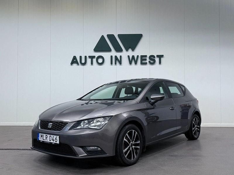 Mörkgrå (grå) Begagnad 2014 Seat Leon Style Halvkombi | 79 900 kr (Bra pris) - Bild 1/4