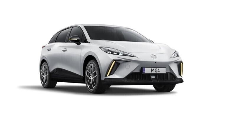 Vit Ny 2024 MG MG4 EV Luxury Halvkombi | 399 990 kr - Bild 1/2