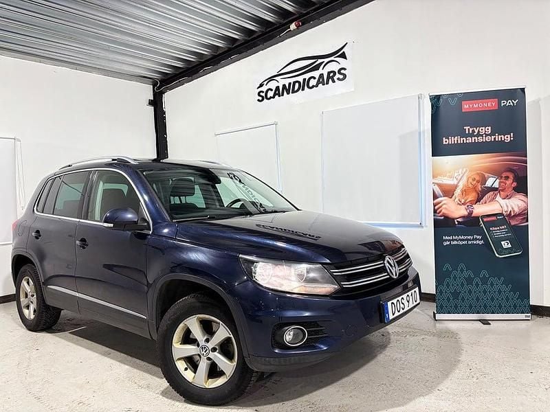 Begagnad VW Tiguan 177 HK (130 kW) 2014 Blå SUV