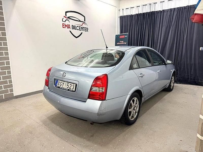 Begagnad Nissan Primera 140 HK (102 kW) 2005 Blå Sedan