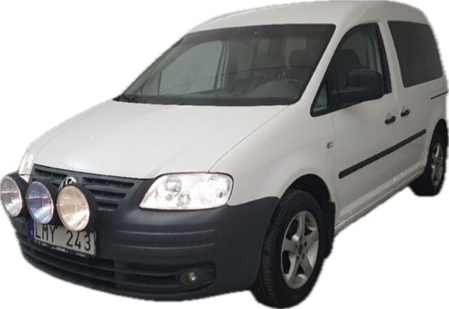 Begagnad 2010 VW Caddy Life Minibuss | 42 300 kr (Marknadspris) - Bild 1/4