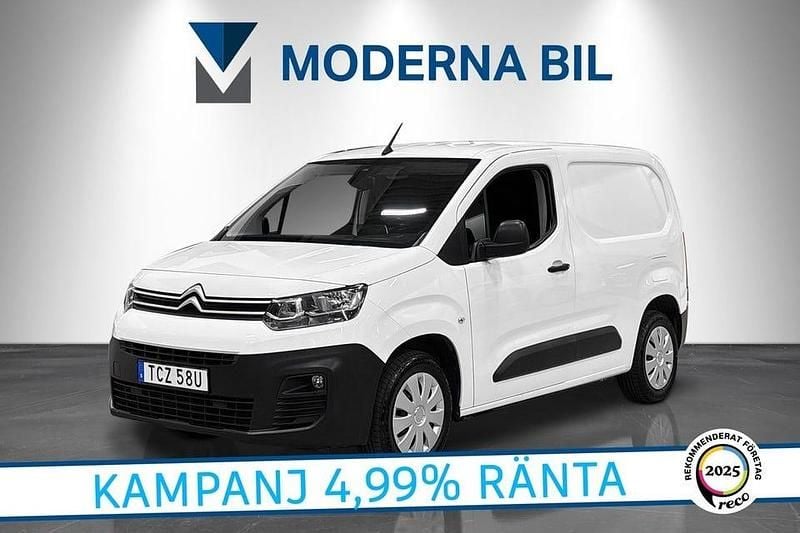 Begagnad Citroën Berlingo 131 HK (96 kW) 2019 Vit Minibuss