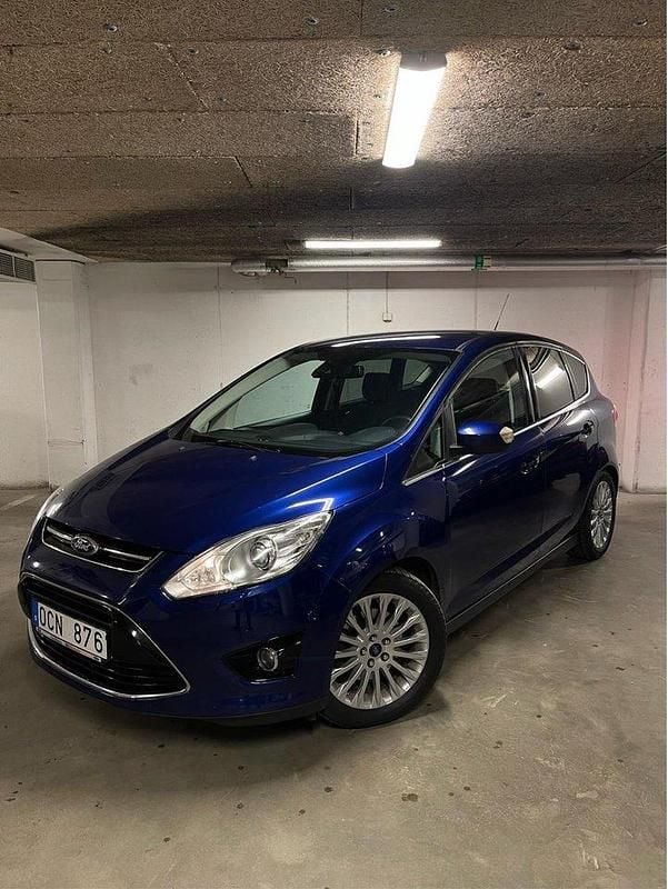 Blå Begagnad 2014 Ford C-MAX Titanium Minibuss | 89 900 kr (Marknadspris) - Bild 1/4