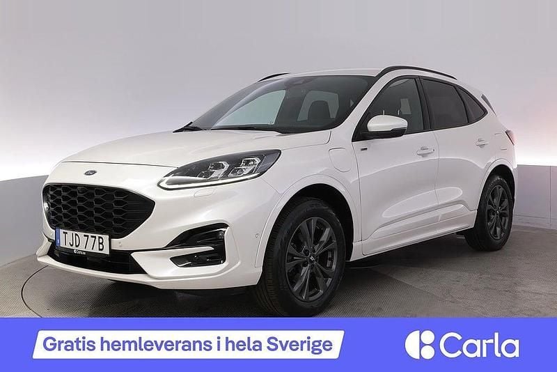 Vit Begagnad 2021 Ford Kuga ST-Line SUV | 249 990 kr (Bra pris) - Bild 1/4