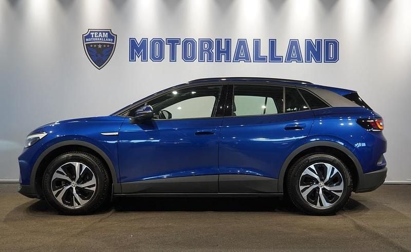 Begagnad VW ID.4 Pure 125 kW (170 HK) 2021 Blå SUV